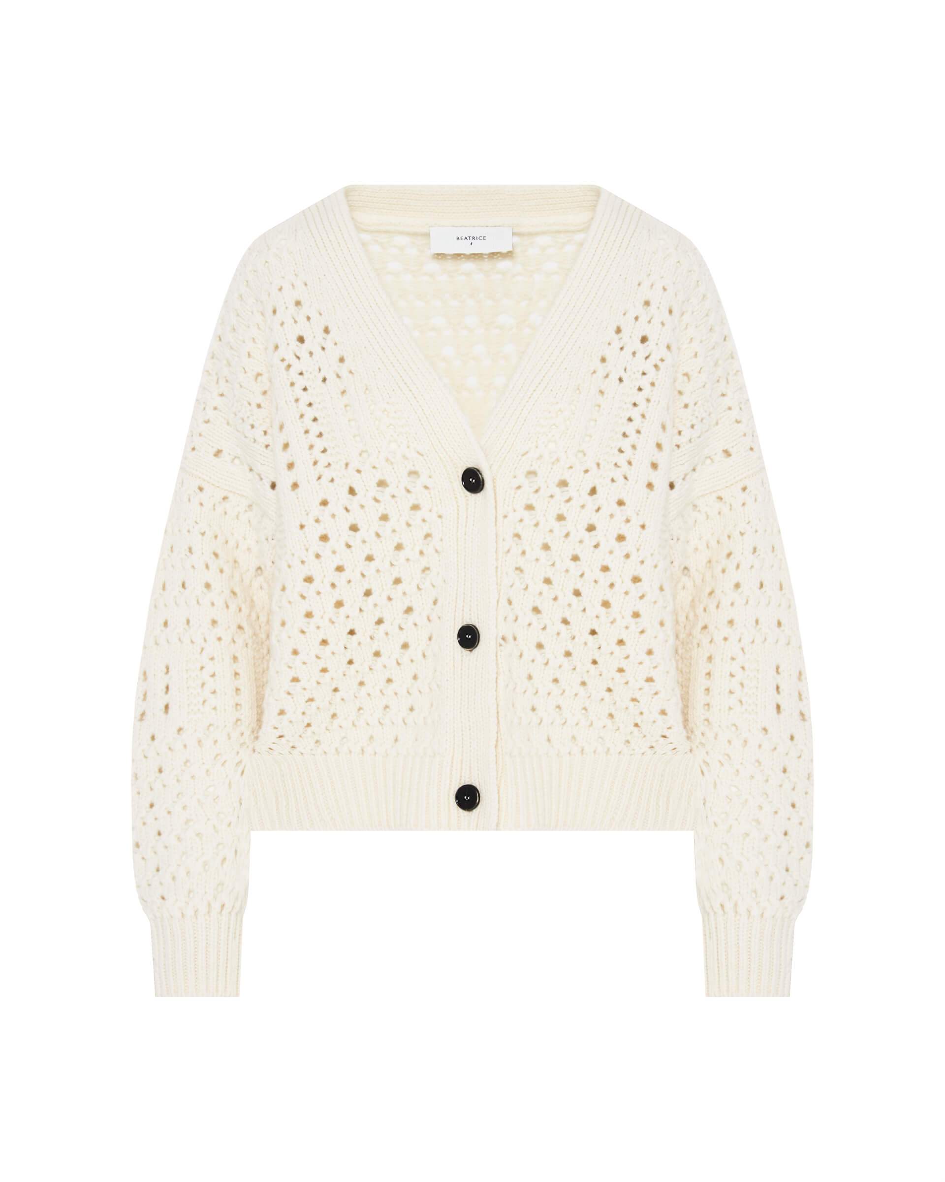 Heavy Openwork Cardigan