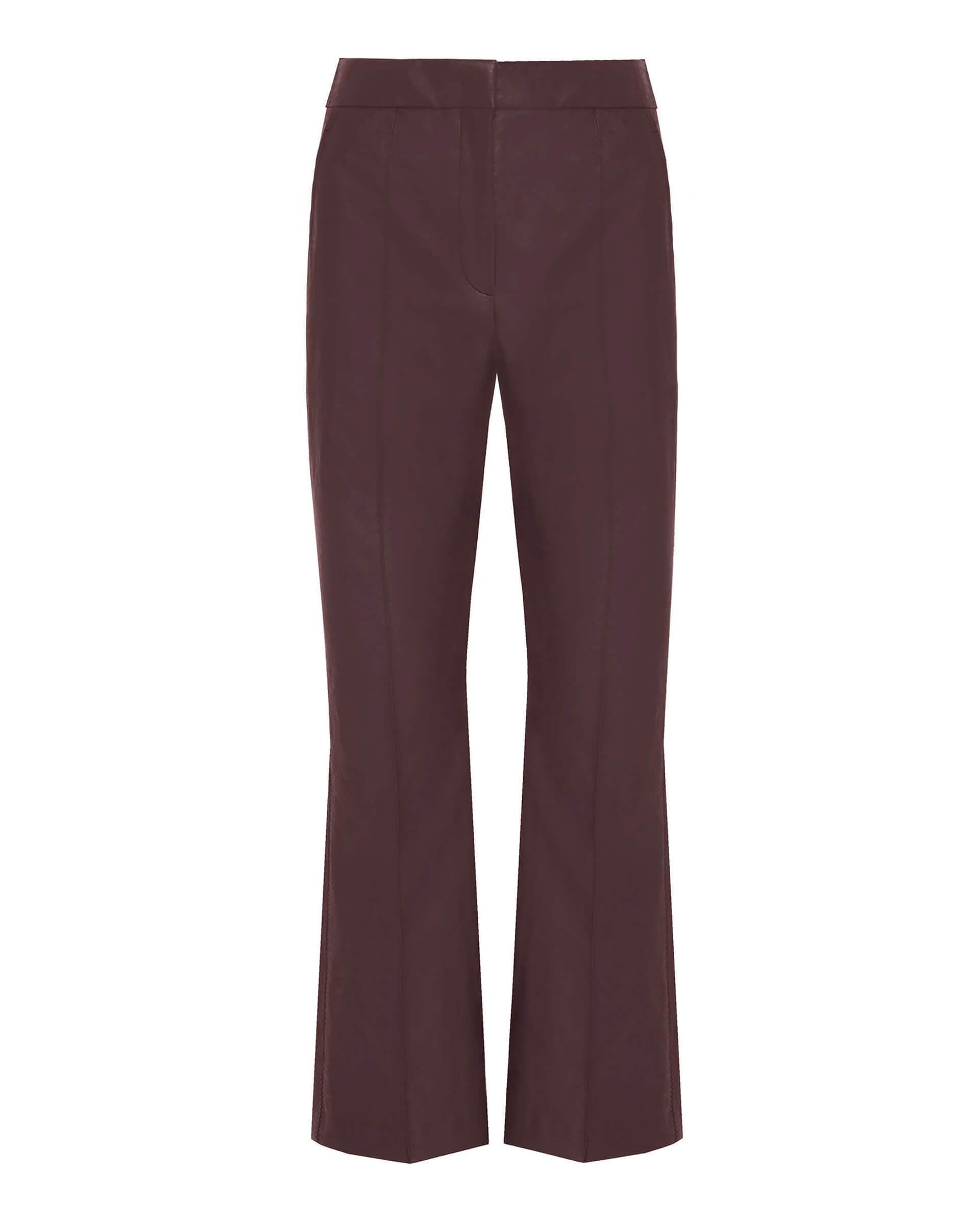 Trumpet Trousers Of Eco-Leather