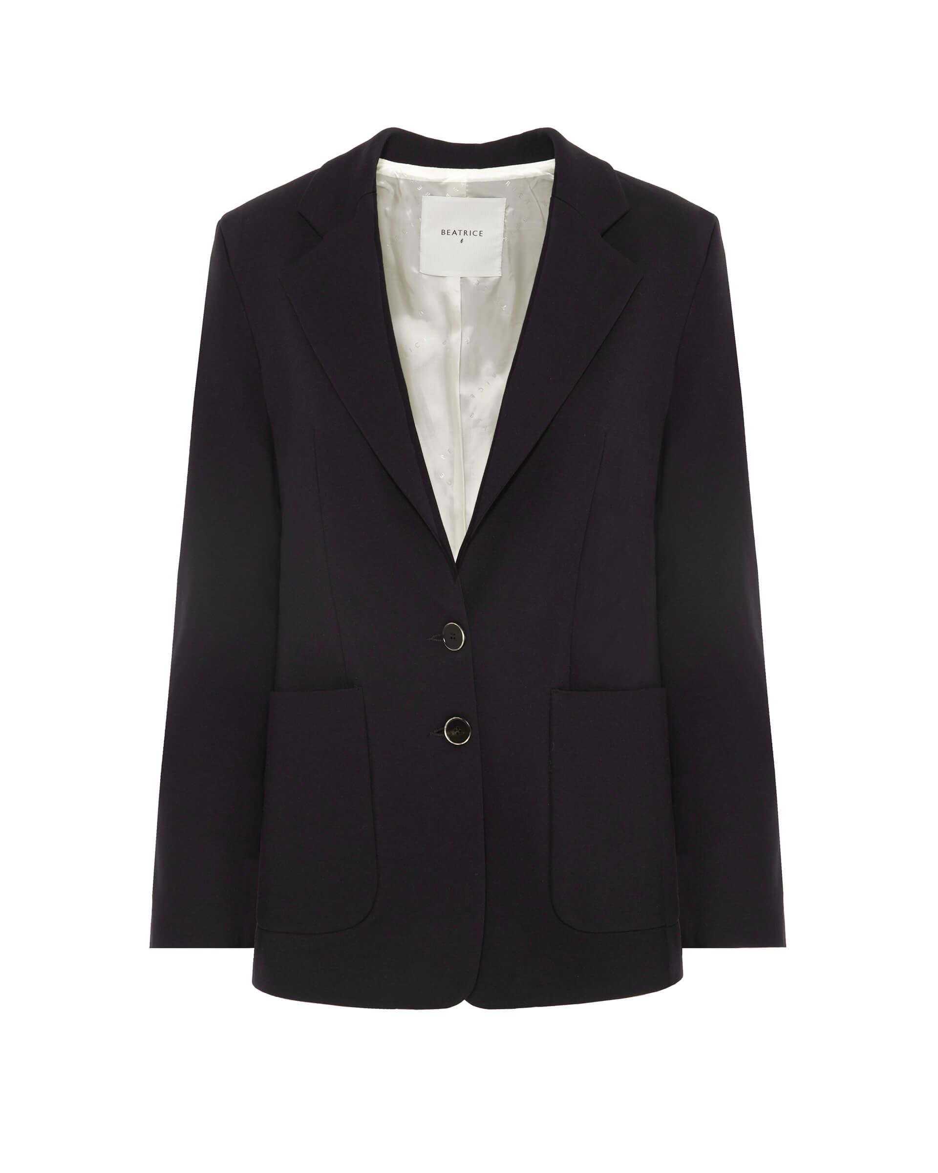 Single-Breasted Jacket In Milan Stitch
