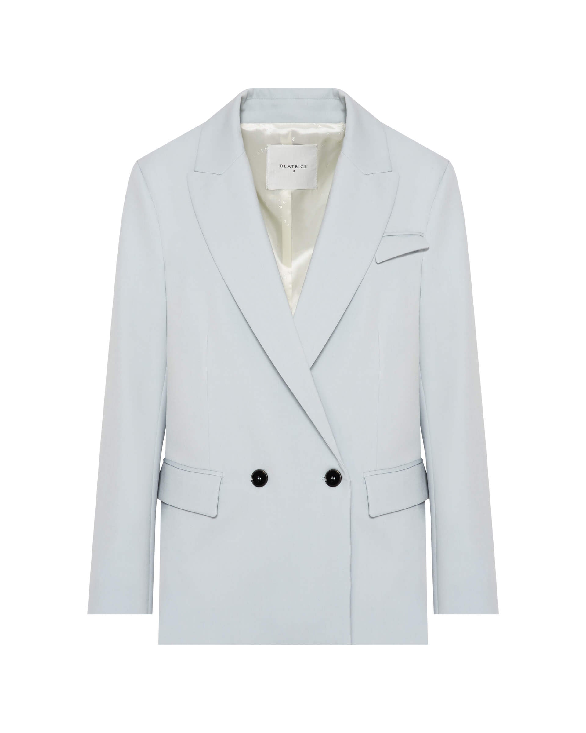 Double-Breasted Wool Twill Jacket