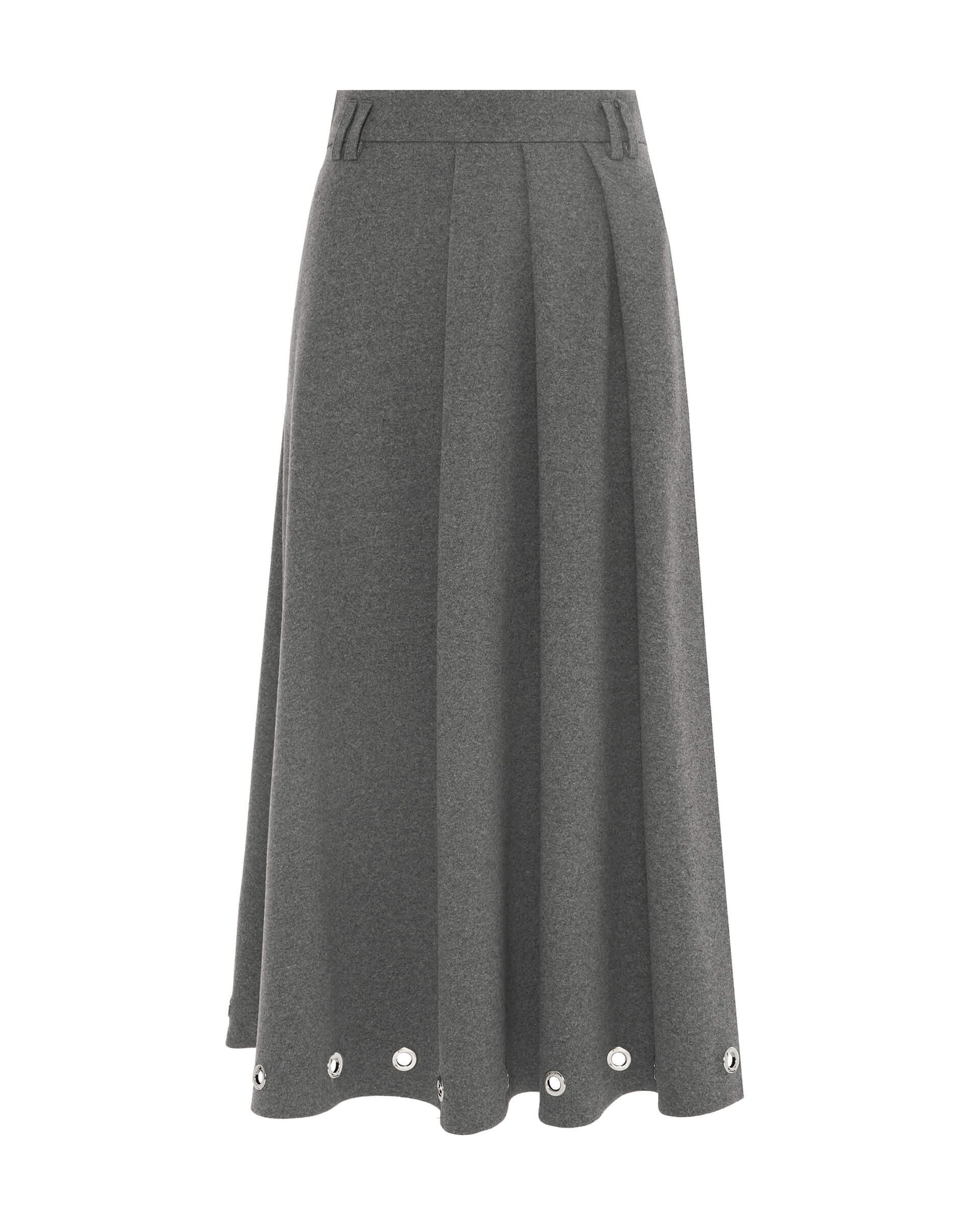 Flared Skirts With Metal Eyelets