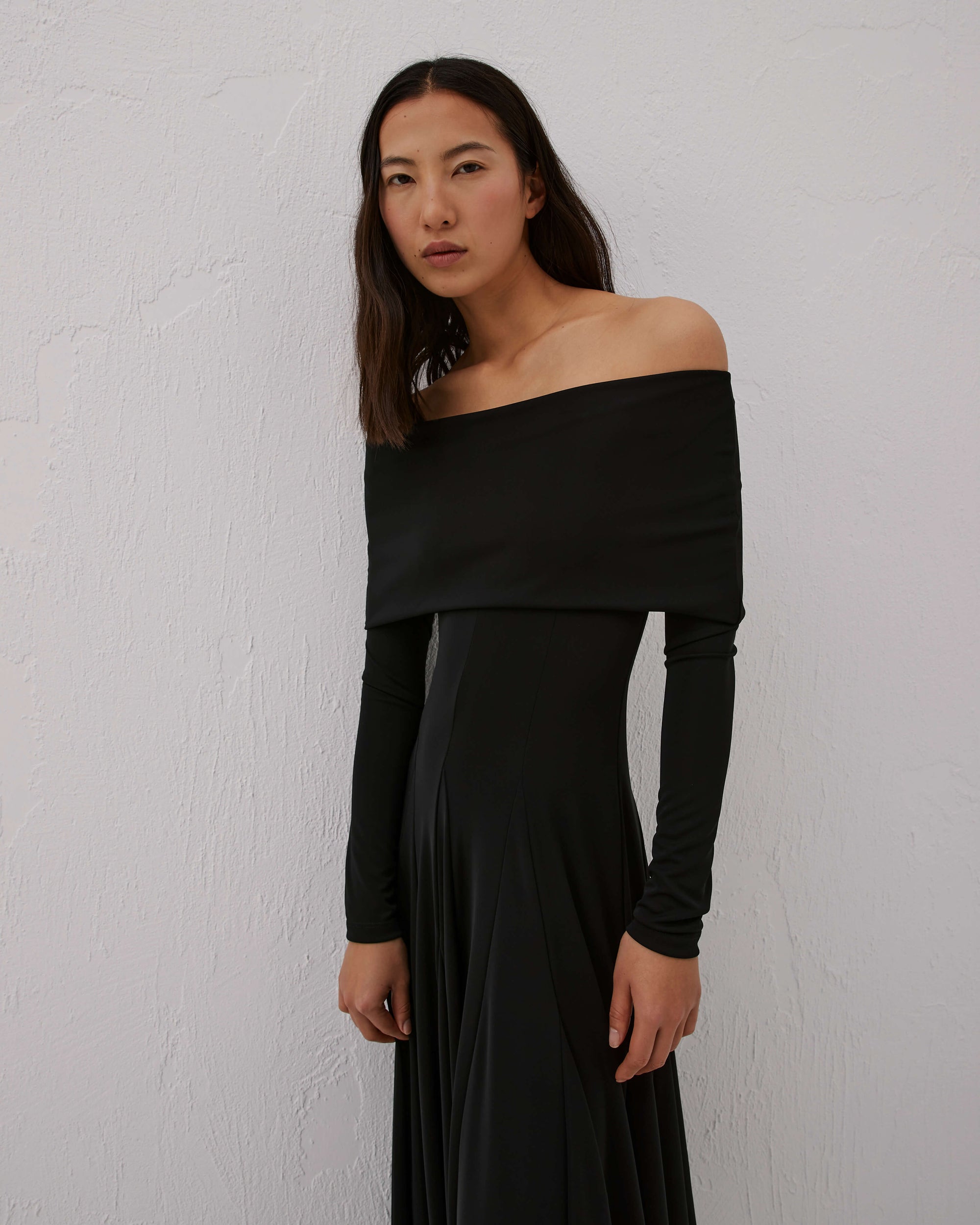 Dress Of Plain Jersey