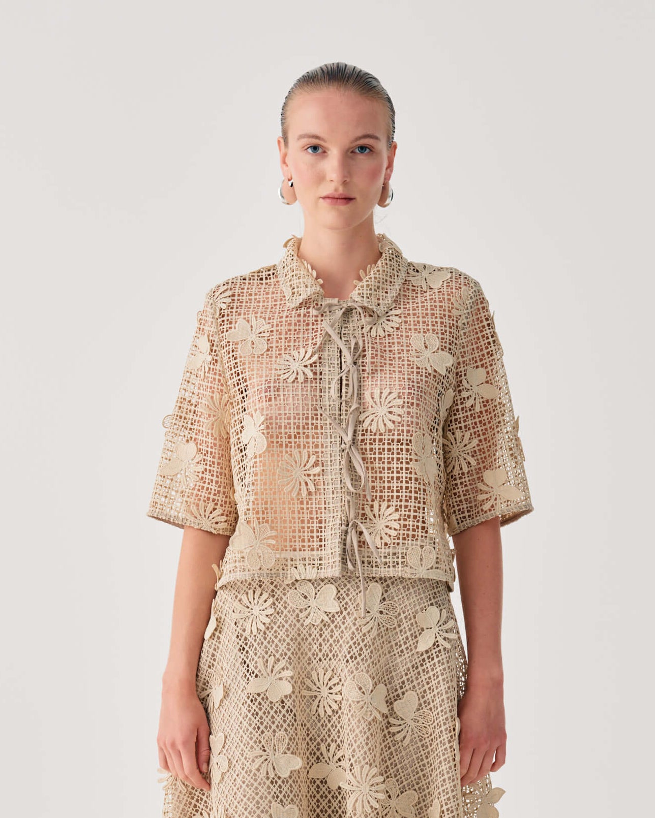HANDMADE LACE JACKET | Beatrice .b