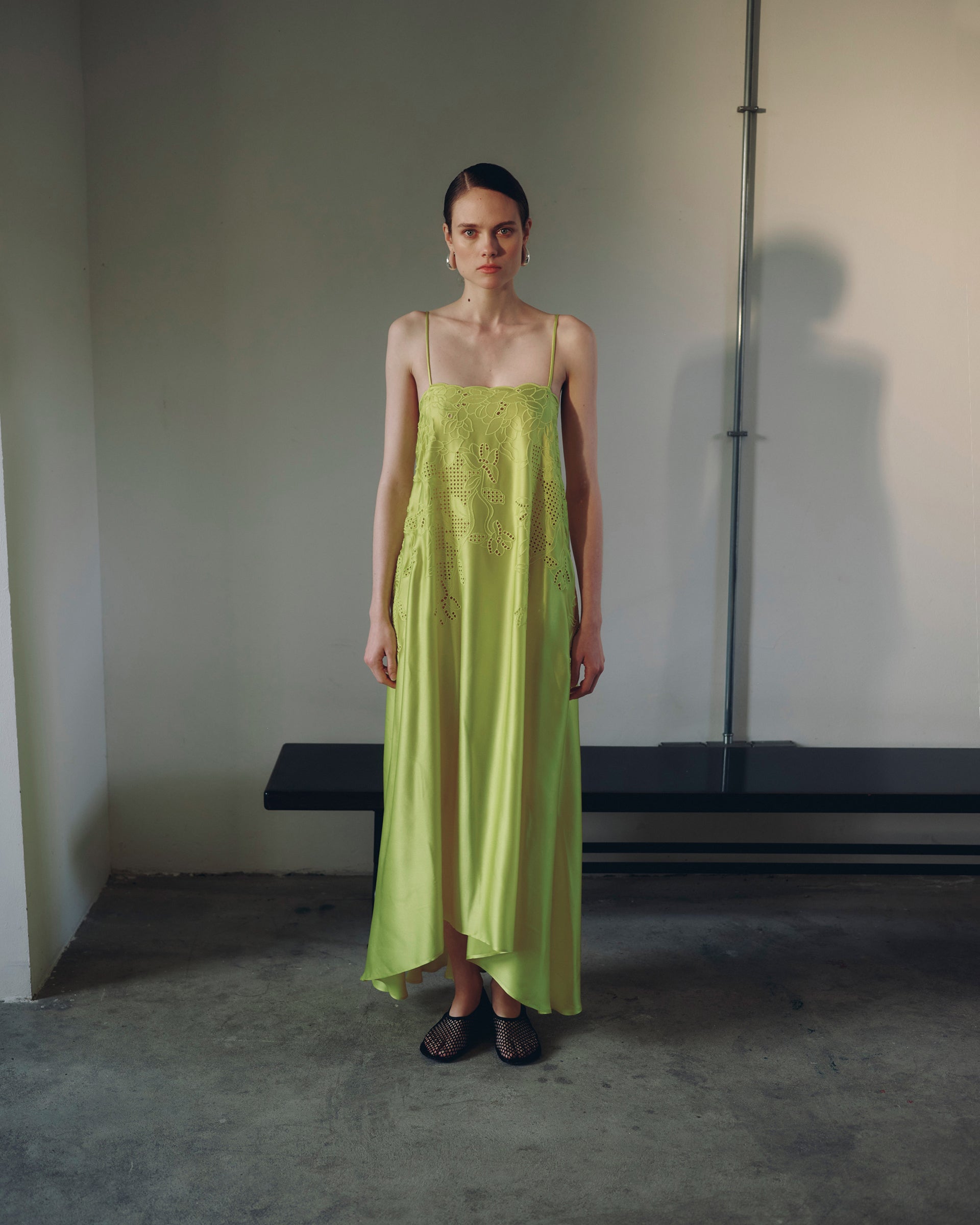 LONG DRESS WITH EMBROIDERED BODICE | Beatrice .b LONG DRESS WITH EMBROIDERED BODICE | Beatrice .b