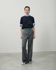 STRAIGHT LEG TROUSERS