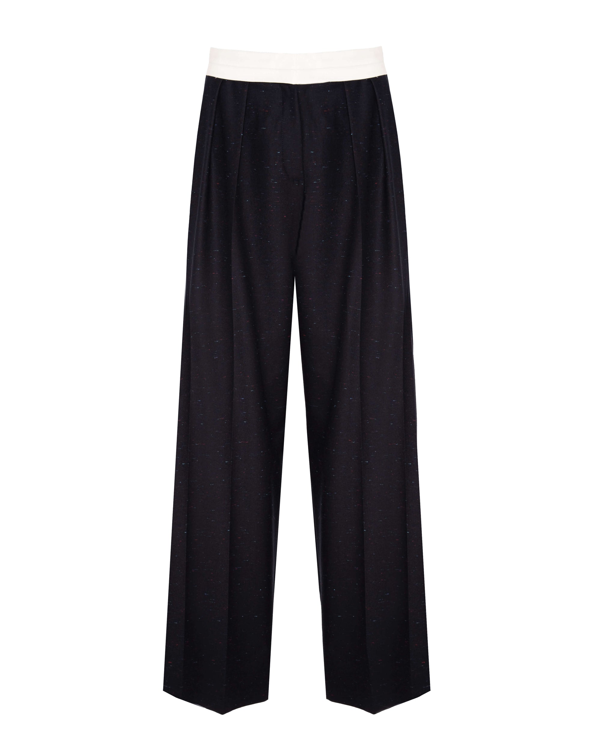 PANTALONI CON DOPPIE PIEGHE
