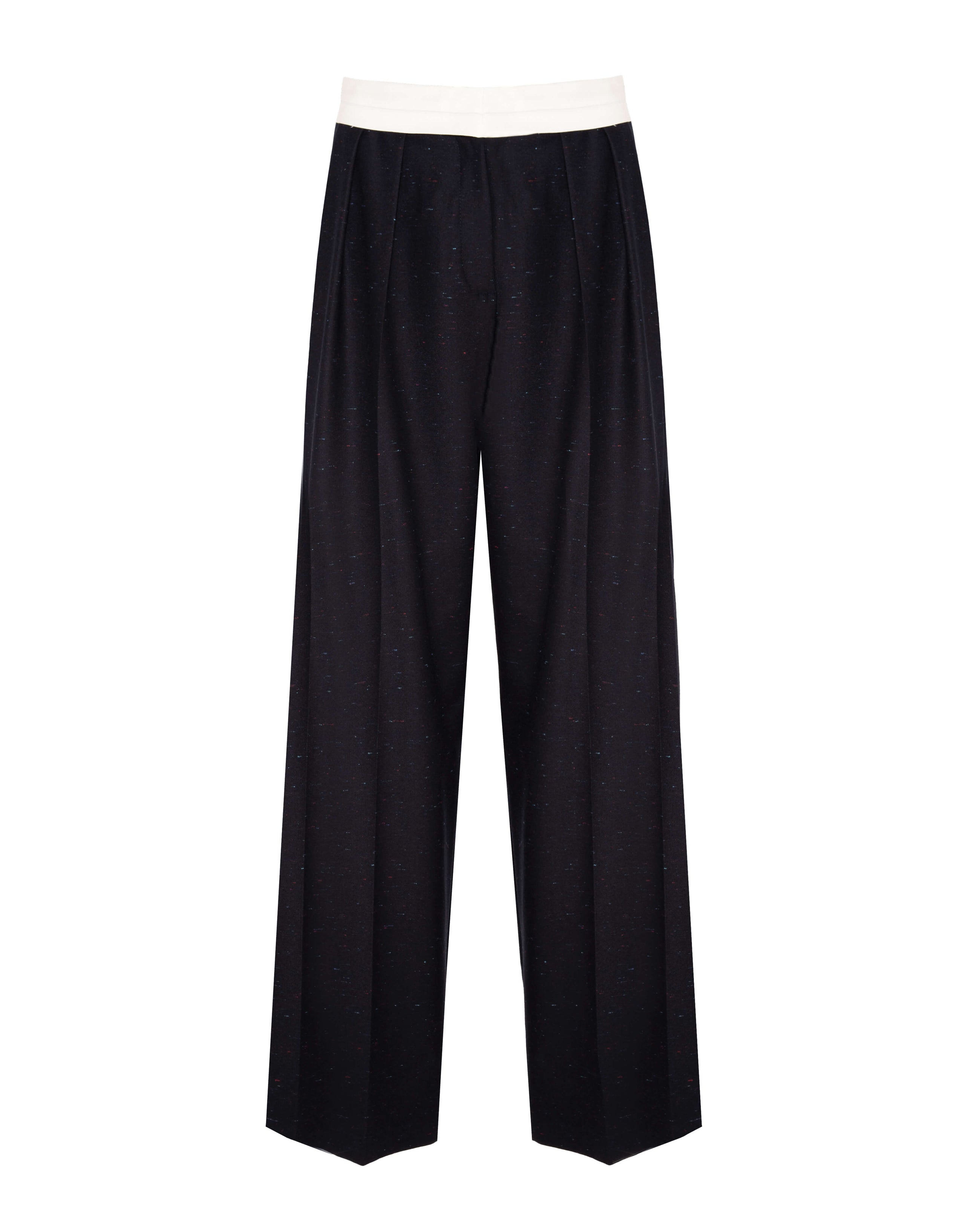 PANTALONI CON DOPPIE PIEGHE