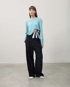 PANTALONI CON DOPPIE PIEGHE
