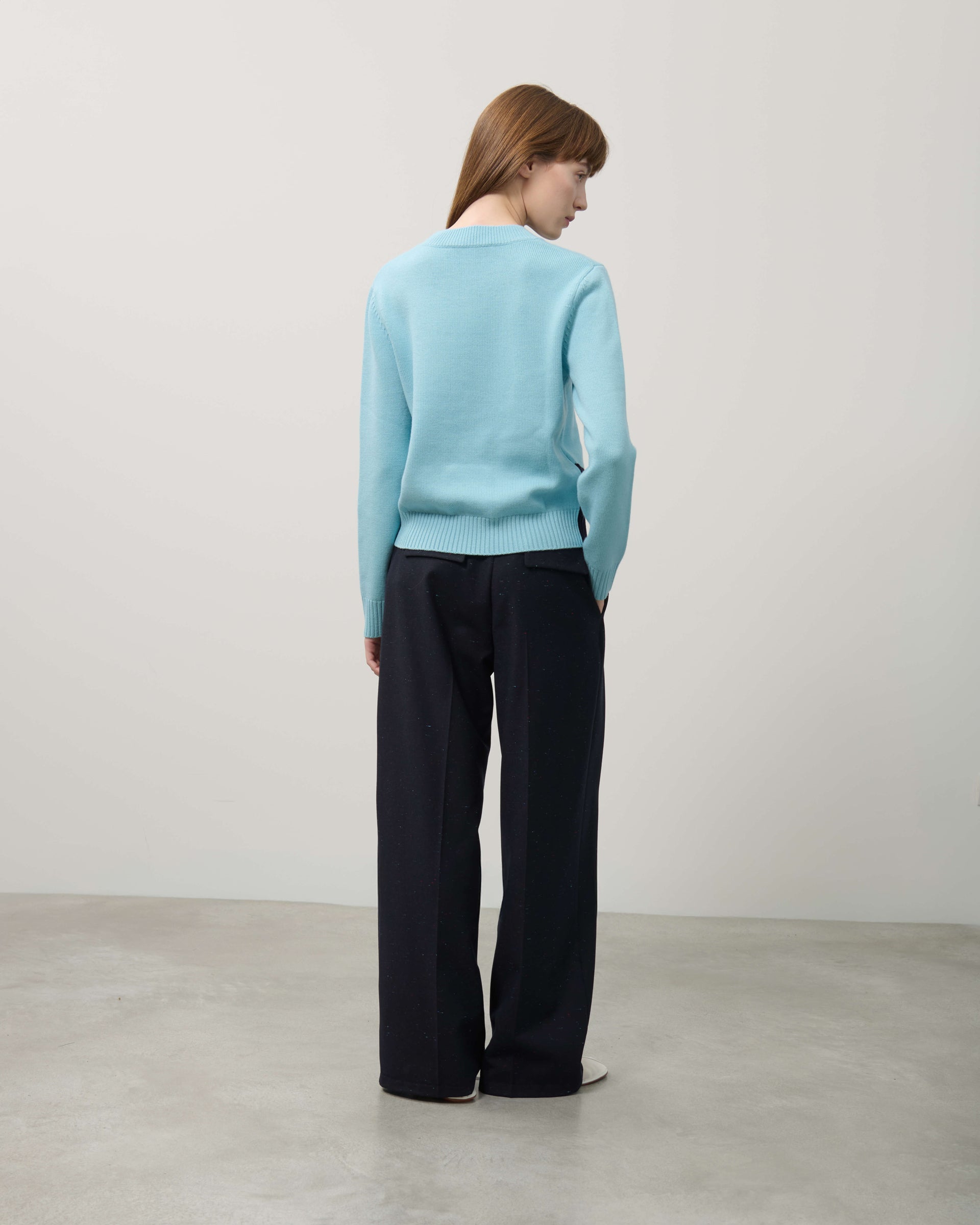 PANTALONI CON DOPPIE PIEGHE
