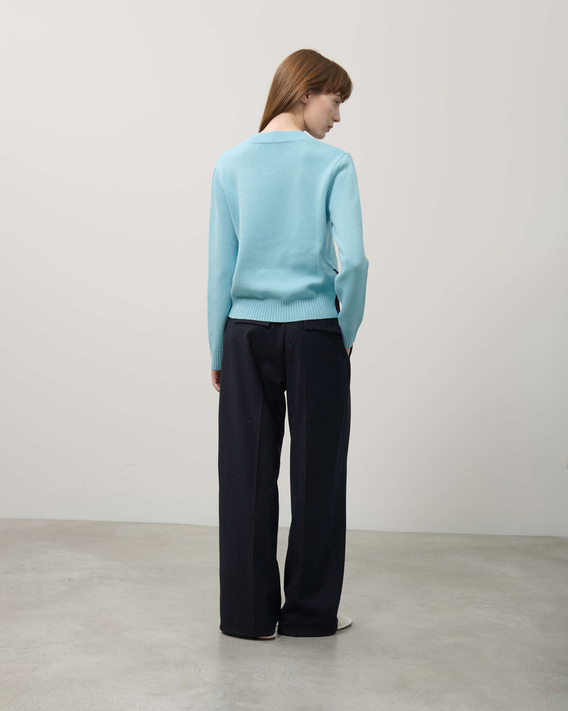 PANTALONI CON DOPPIE PIEGHE