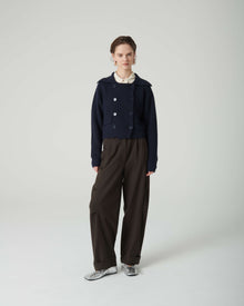 BALOON PANTS IN MILANO STITCH