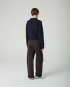 BALOON PANTS IN MILANO STITCH