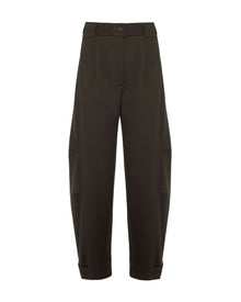 BALOON PANTS IN MILANO STITCH