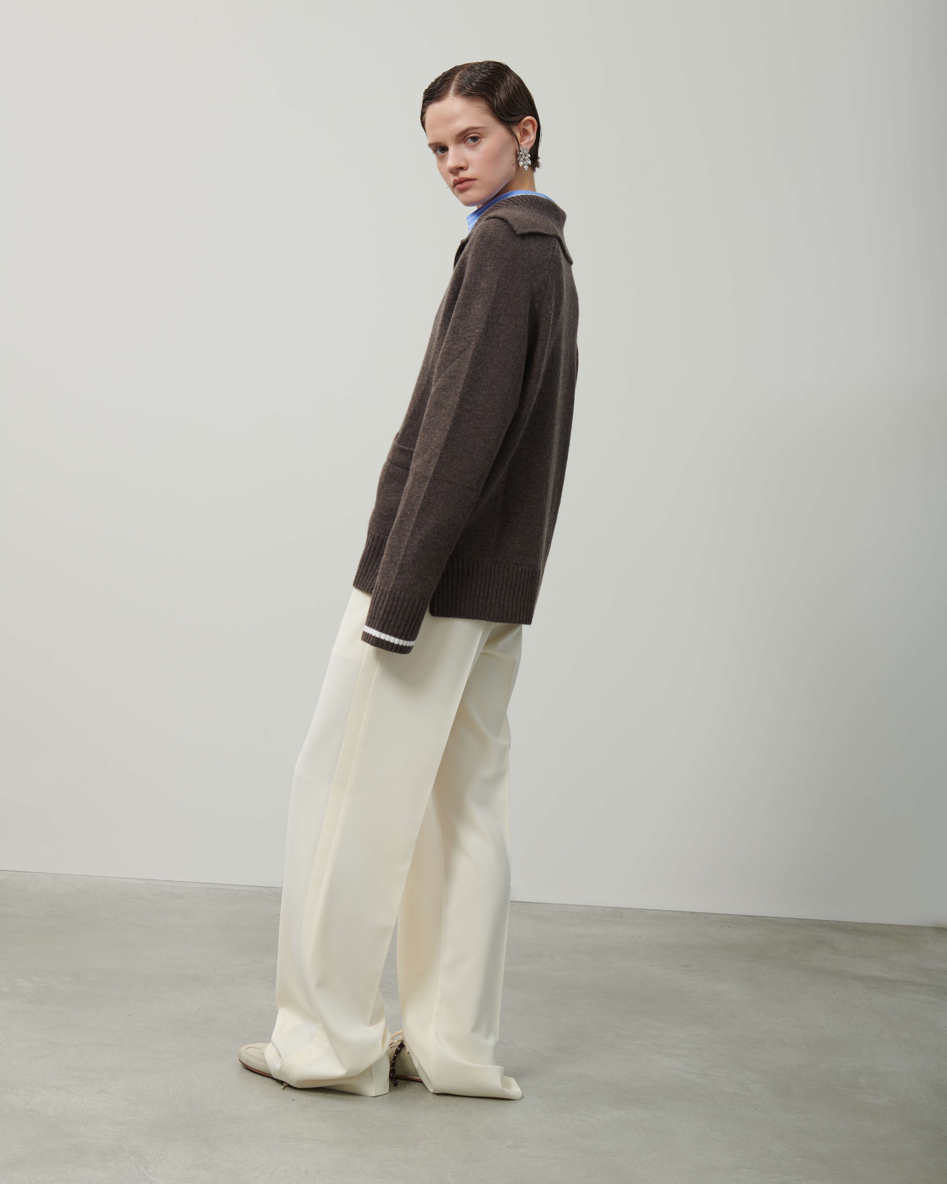PALAZZO PANTS WITH BAND