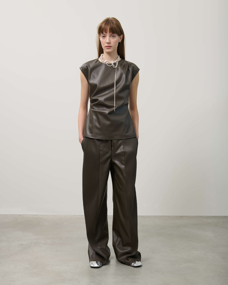 ECO-LEATHER PANTS