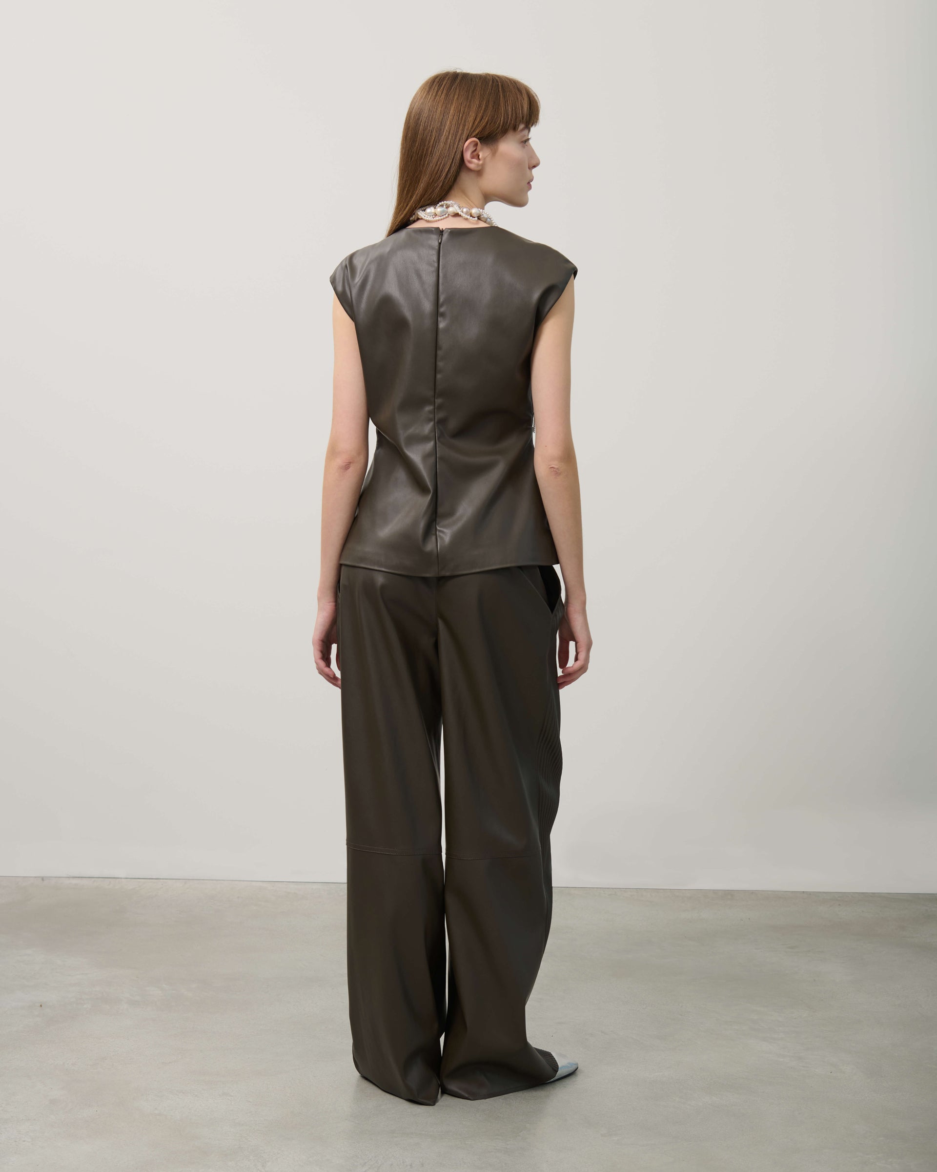 ECO-LEATHER PANTS