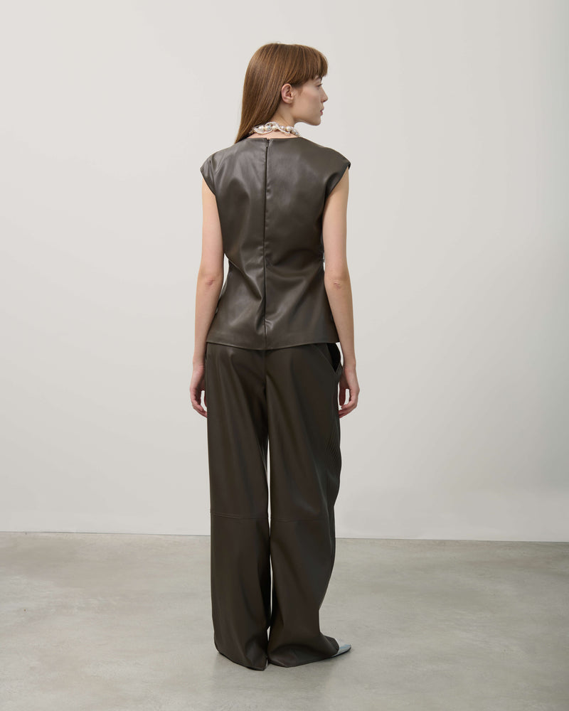 ECO-LEATHER PANTS