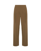 PLEATED ANKLE-LENGTH PANTS