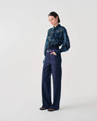 STRAIGHT-LEG TROUSERS