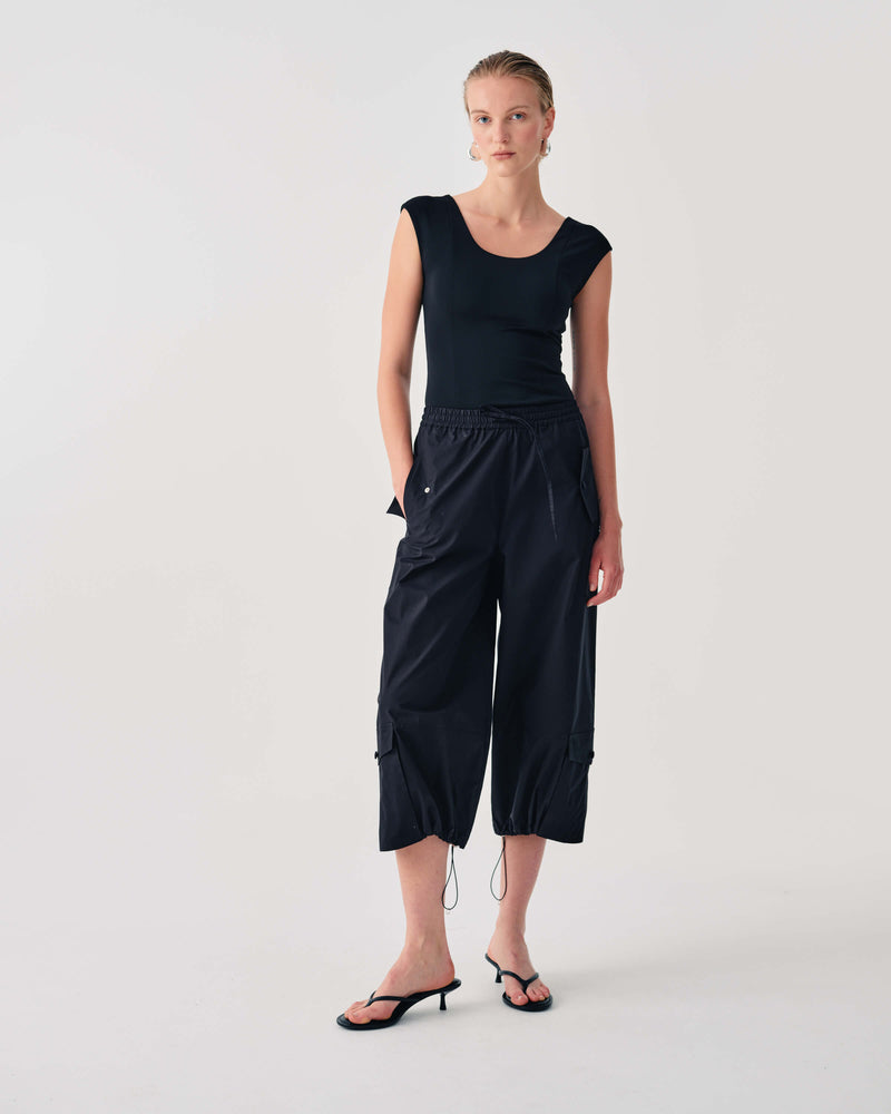 CARGO TROUSERS WITH DRAWSTRING