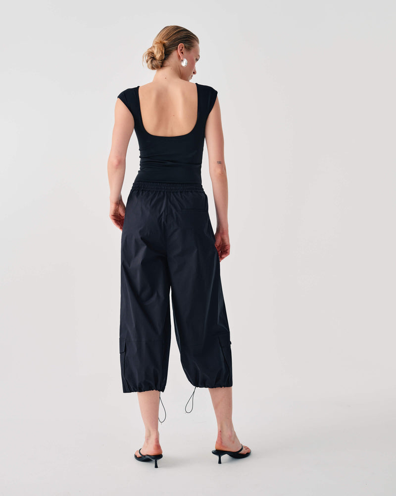 CARGO TROUSERS WITH DRAWSTRING