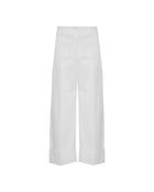 WIDE-LEG TROUSERS WITH TURN-UPS