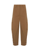 CROPPED BARREL TROUSERS