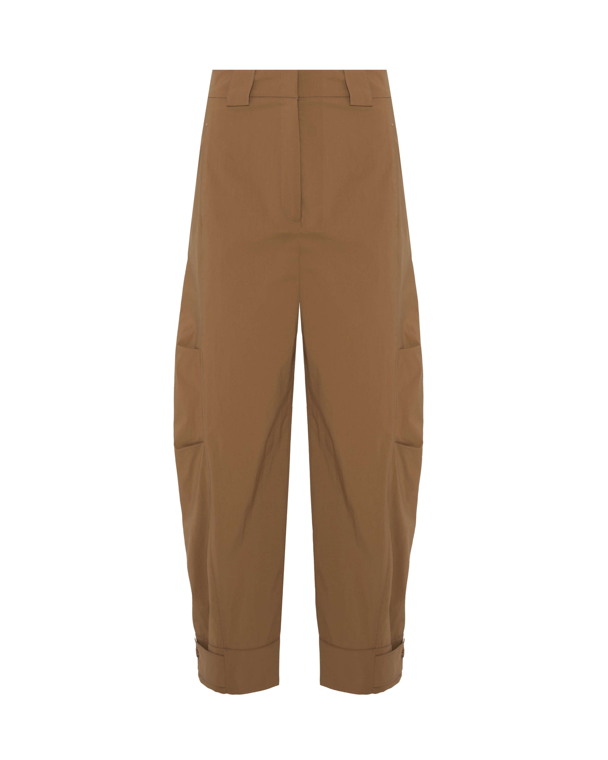 CROPPED BARREL TROUSERS