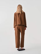 WIDE-LEG TROUSERS WITH ELASTIC WAIST