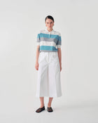 WIDE-LEG TROUSERS WITH METAL DETAIL