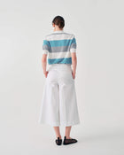 WIDE-LEG TROUSERS WITH METAL DETAIL