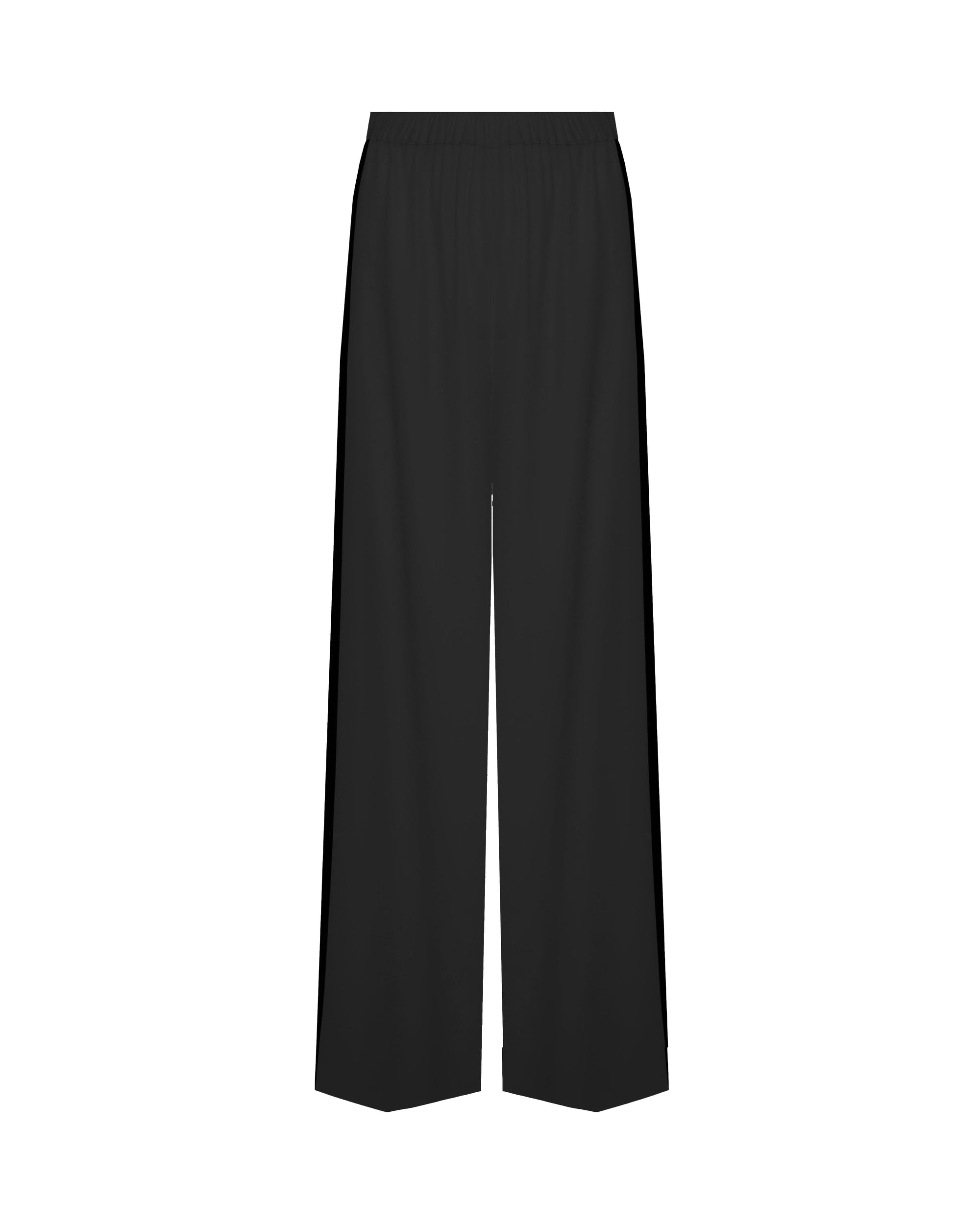 WIDE-LEG TROUSERS WITH SIDE STRIPES