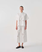 WIDE-LEG TROUSERS WITH EMBROIDERY