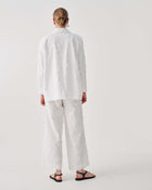 FLORAL EMBROIDERED LACE TROUSERS