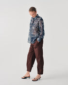 TROUSERS WITH DRAWSTRING AND PATCH POCKETS