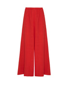 WIDE-LEG TROUSERS WITH ELASTIC WAIST AND FLUID FIT