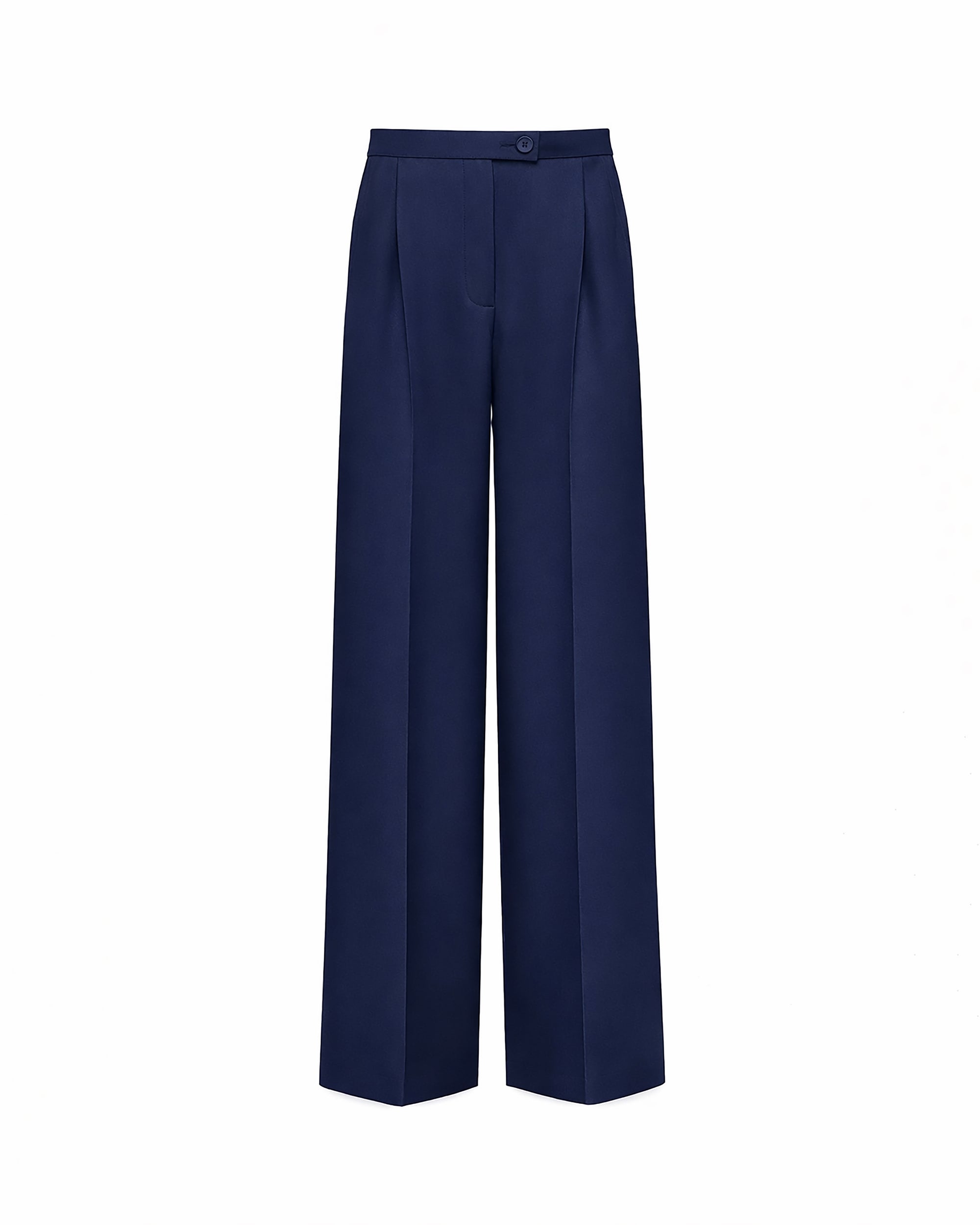 PALAZZO TROUSERS WITH PLEATS
