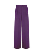 PALAZZO TROUSERS IN SILK BLEND