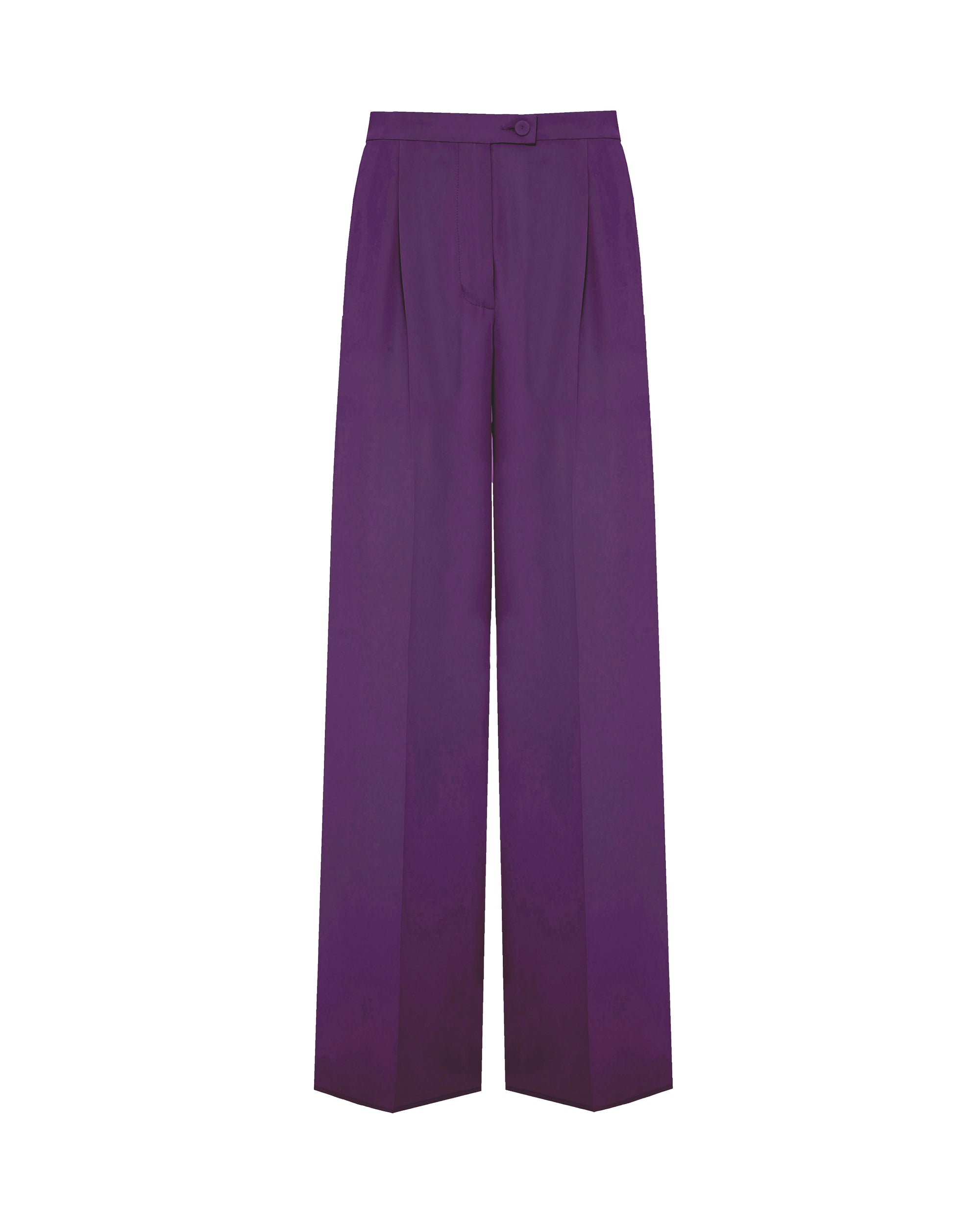 PALAZZO TROUSERS IN SILK BLEND