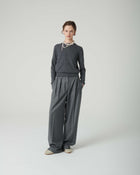 TROUSERS WITH DOUBLE PLEATS