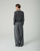 TROUSERS WITH DOUBLE PLEATS