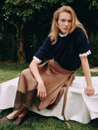 SHORT-SLEEVED KNIT WITH BACK ZIP