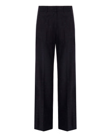 blue tailoring wool trousers