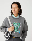 beatrice b come back to earth sweatshirt+23FA8522SWEATER_90