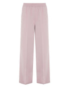 Palazzo Trousers With Elastic Waistband