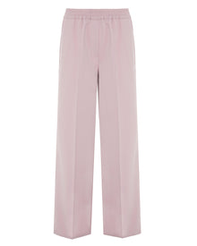 Palazzo Trousers With Elastic Waistband