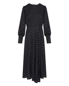 Flared Printed Dress