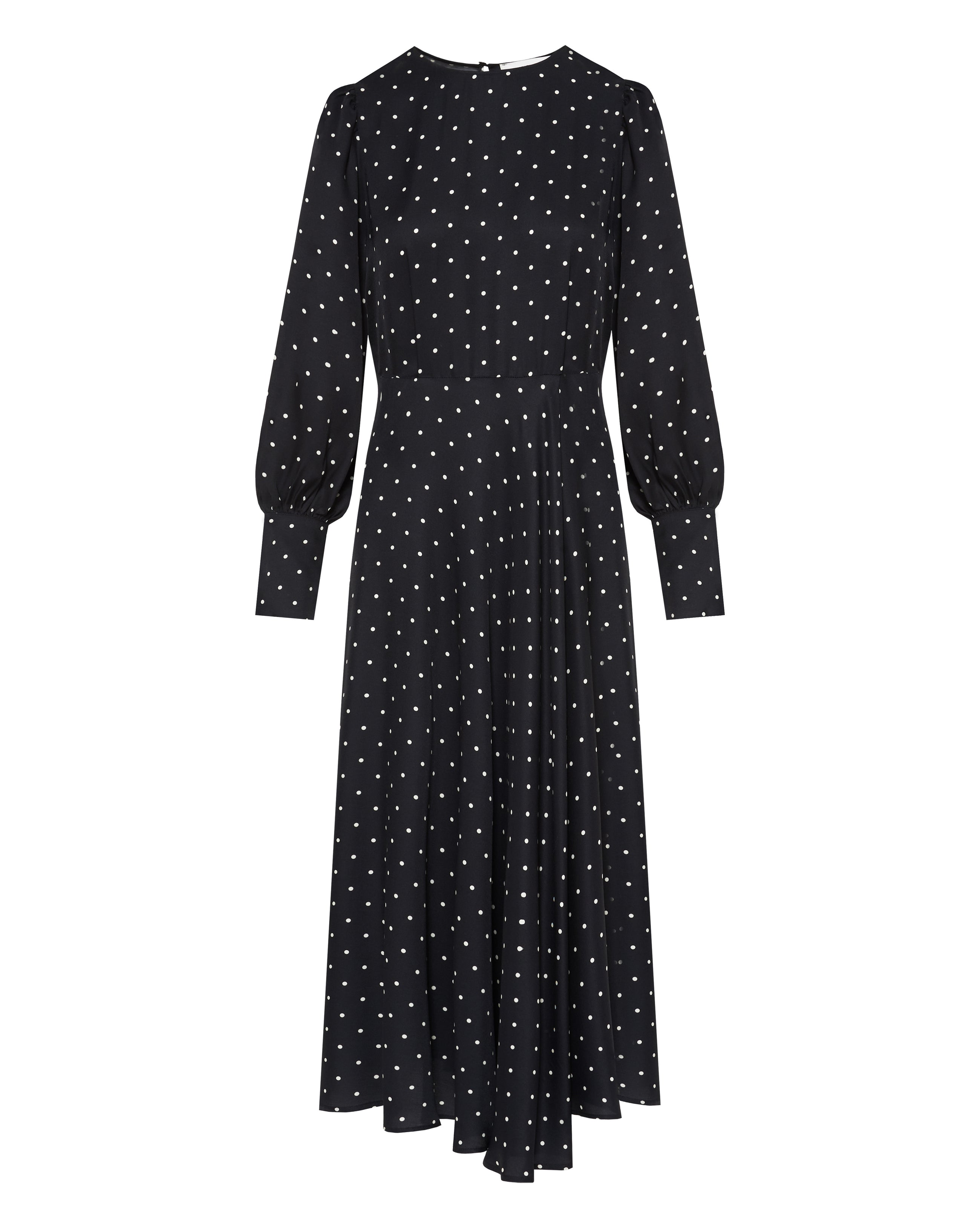 Flared Printed Dress