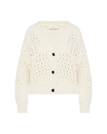 Heavy Openwork Cardigan