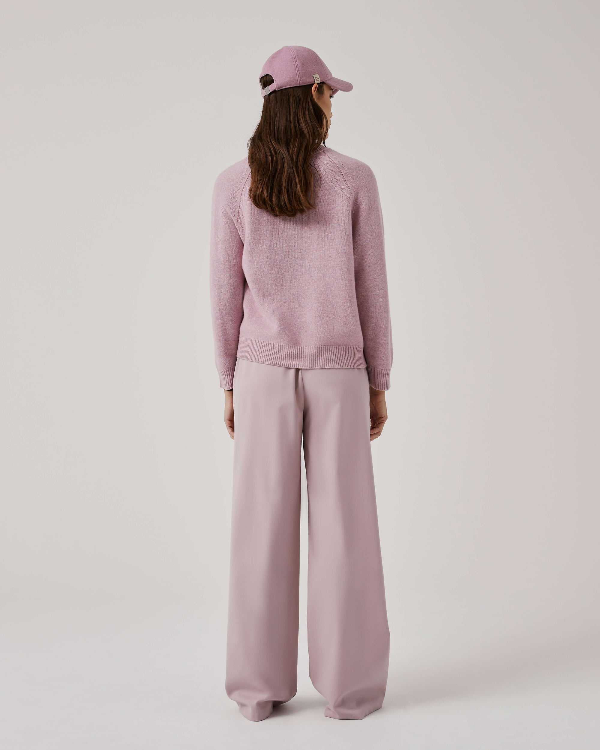 Beatrice .b Palazzo Trousers With Elastic Waistband 24FA1014TWILL_230